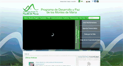Desktop Screenshot of fmontesdemaria.org