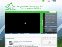 Tablet Screenshot of fmontesdemaria.org